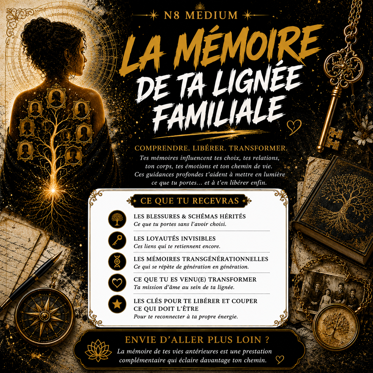 La Mémoire de ta lignée familiale ❤️🩹