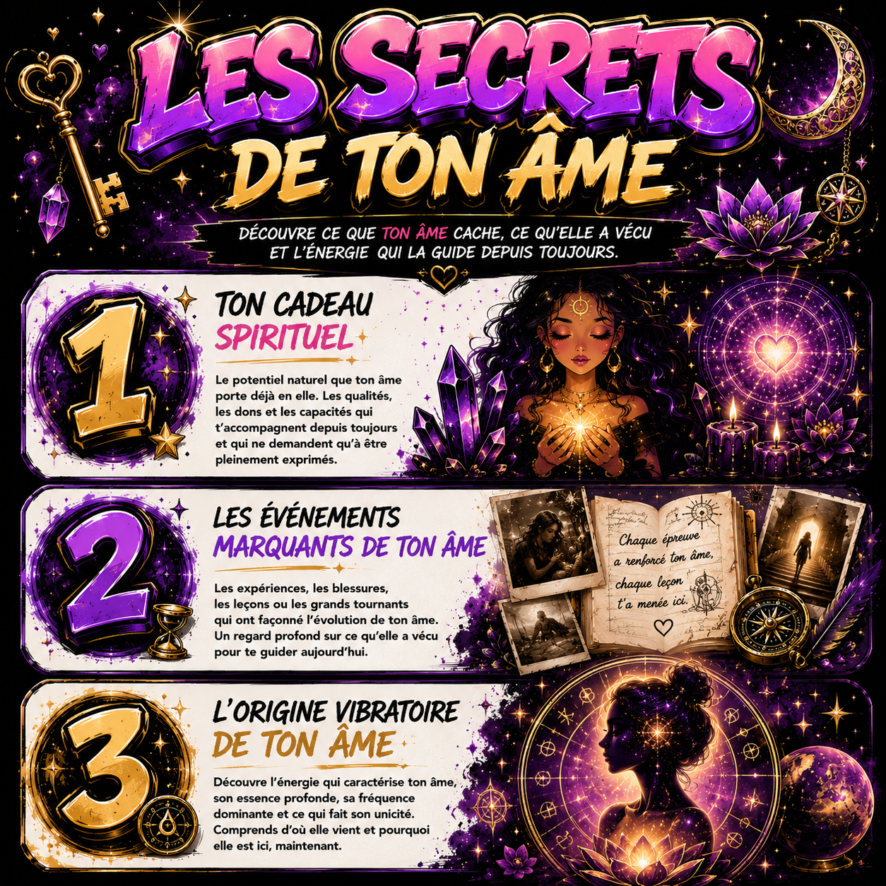 Les secrets de ton âme ✨