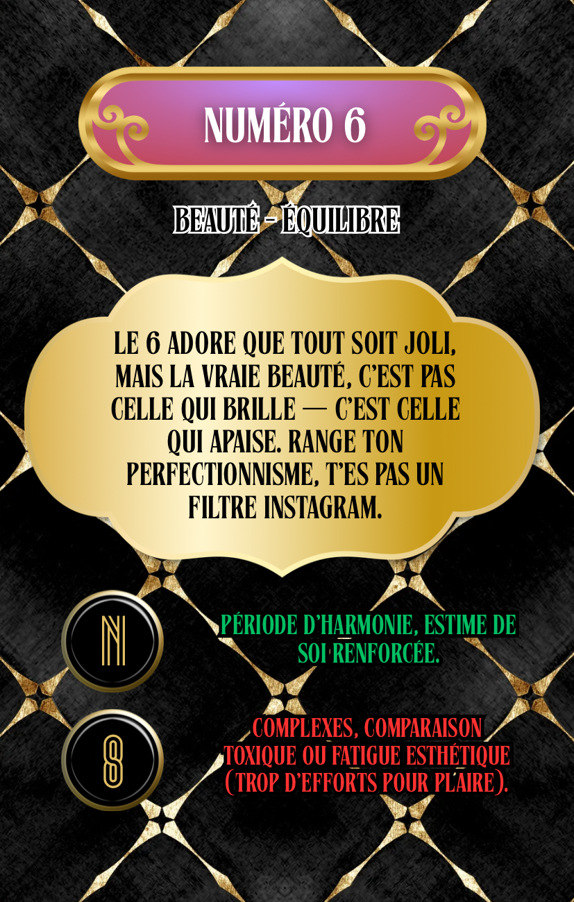 Oracle numérologique N8