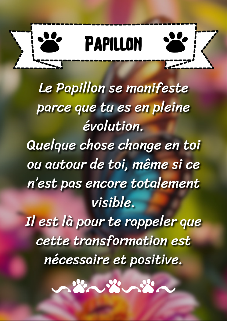 SMS de ton animal totem 🐾 R