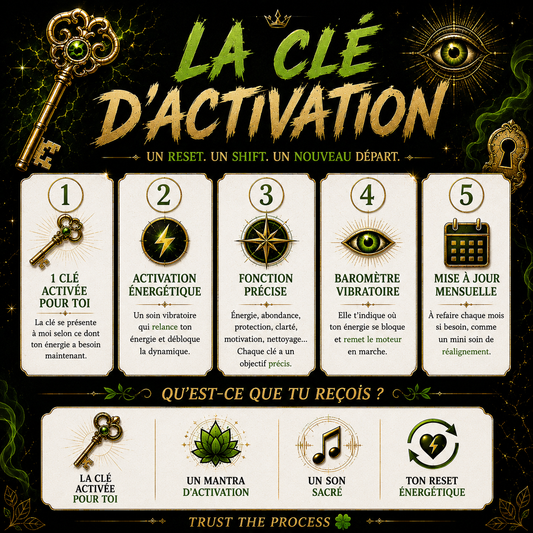 La clé d’activation 🗝️