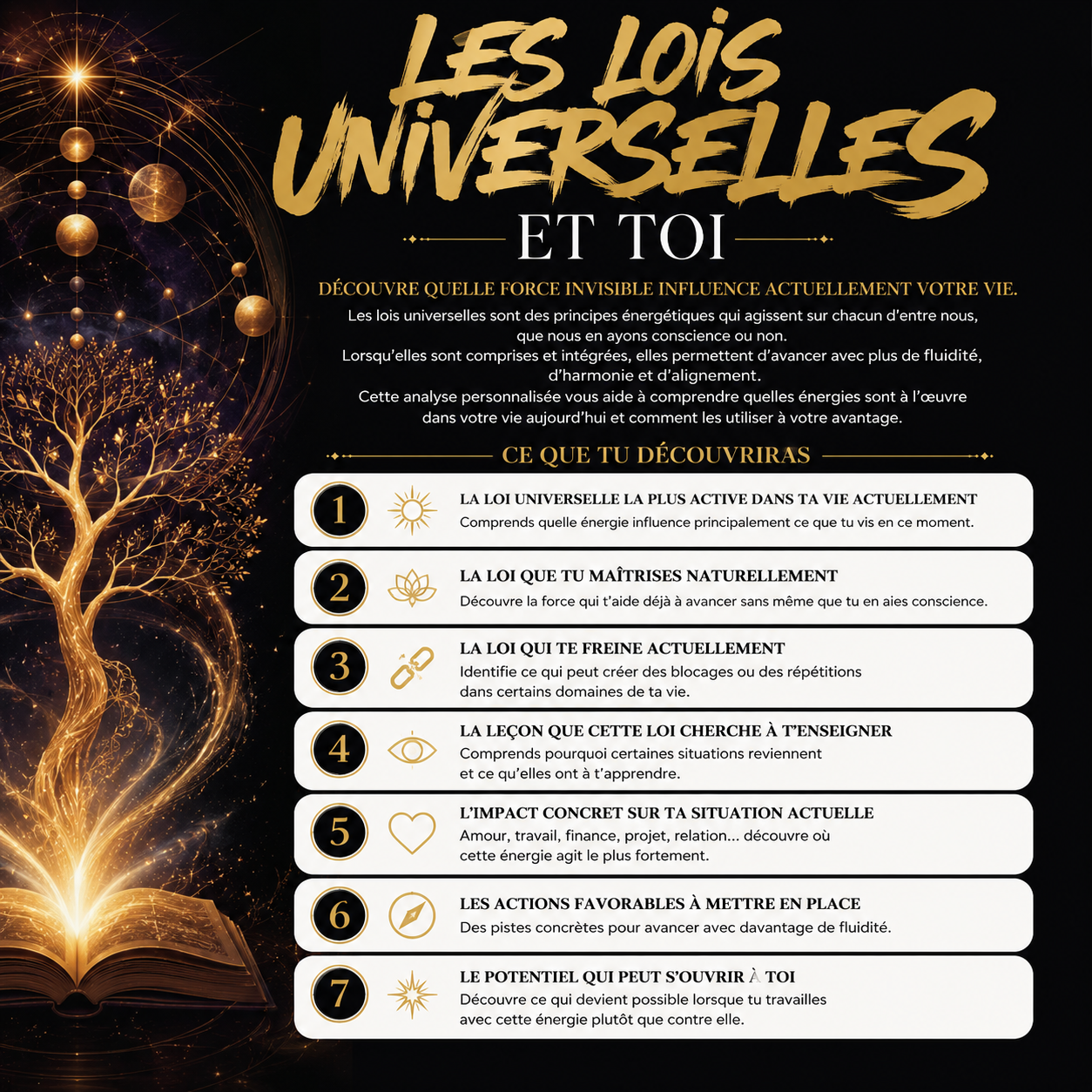 Les lois universelles et toi
