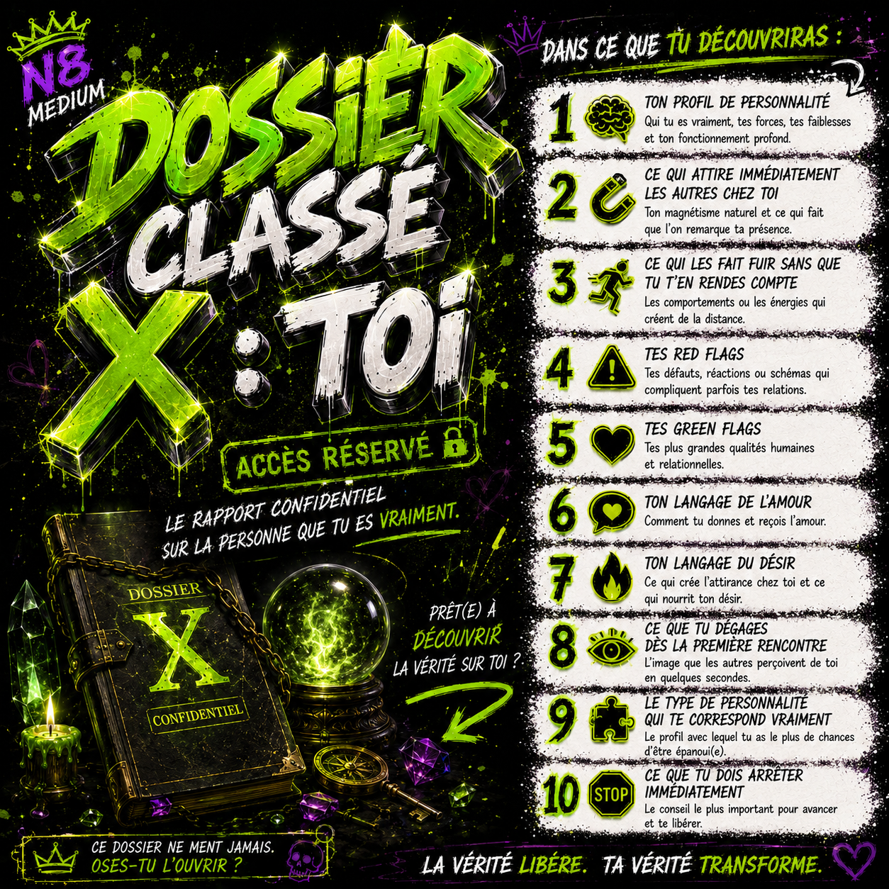 Dossier classé X: TOI ✨